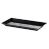 Blue Sky MiniWare Black Disposable 5" Oblong Trays (6 Count)