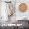 Best Towel KAHAF Collection 6-Pack Bath Towels - Lightweight -