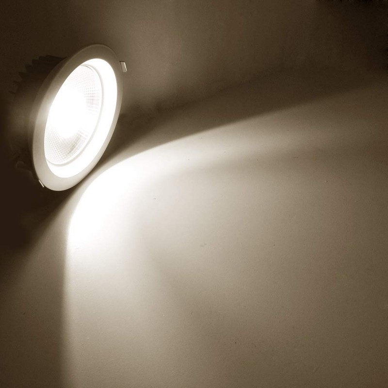 G.W.S® Commercial 10W LED COB Downlight Spot Light Warm White