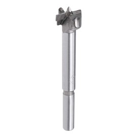 sourcing map Forstner Drill Bits 16mm, Tungsten Carbide Wood Hole Saw Auger Opener Woodworking Hinge Hole Drilling Boring Bit Cutter Gray with Case