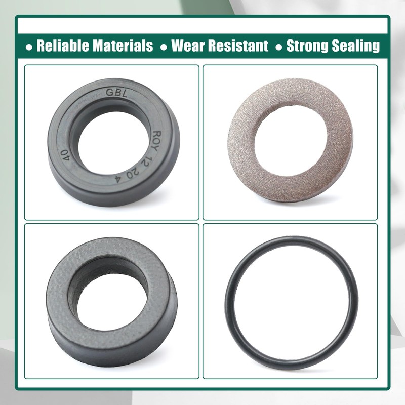 12 Pcs 514011751 Pressure Cleaning Pump Seal Kit Replacement for
