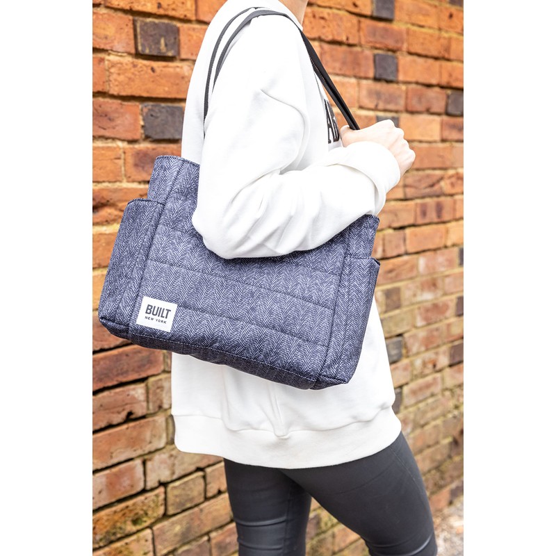 BUILT Insulated Tote Lunch Bag, Black