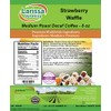 Strawberry Waffle Medium Roast Decaf Coffee (Gourmet, Naturally Flavored, Whole