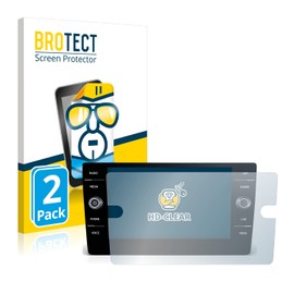 BROTECT (Pack of 2 screen protectors for Volkswagen Tiguan II Allspace 2017-2021 Discover Media 8 inch screen protector film ultra clear