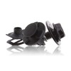 YINETTECH 30 Piece Car Engine Cover Screws Fixed Nut Clamps