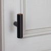 GlideRite Hardware 5002-T-ORB-10 2 inch Oil Rubbed Bronze Solid T