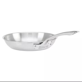 Viking 8-in & 10-in 3ply 18/8 Stainless Steel Fry Pan-Induction, Electric or Gas