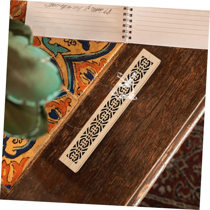 Bamboo String Incense Box - Elegant Incense Holder for Sticks