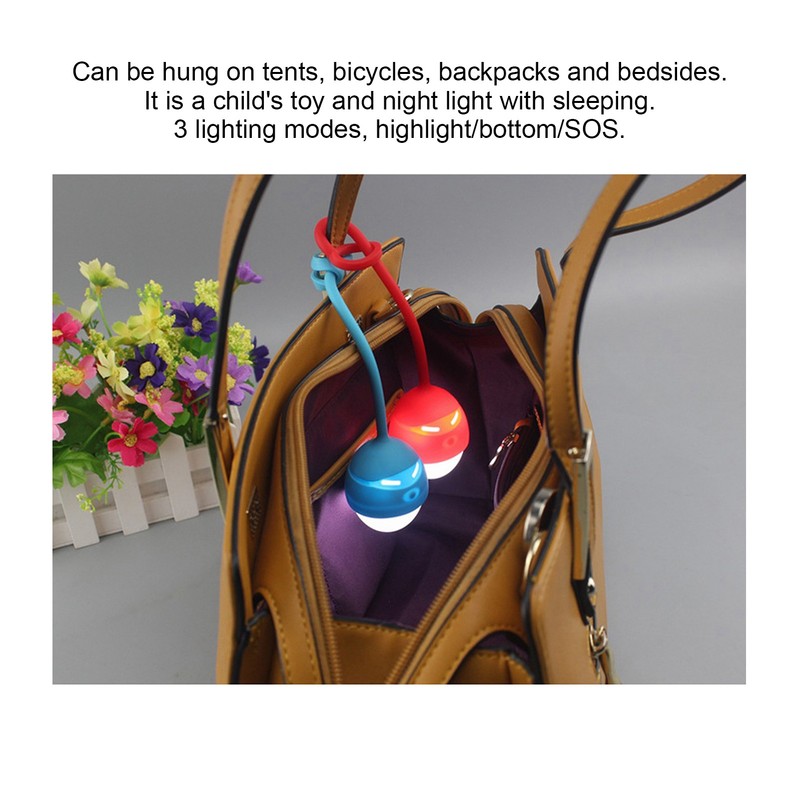 USB Rechargeable Night Light Silicone Lamp Mini Bedside LED Lamp
