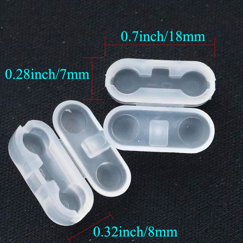 20 Pack Bead Chains Connector, 4.5mm #10 Ball Chain Cord