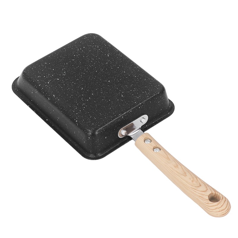 Frying Pan Iron Non Stick Coating Square Thick Multifunction Japanese