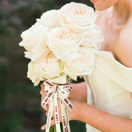 WDAGEOT WDAGEOT Ivory Grosgrain Ribbon, 3/4 Inch x 50 Yards, Used for Bow Bouquets, Gift Wrapping, Weddings, Invitations, Floral Decoration, DIY Crafts (Red I Love You)