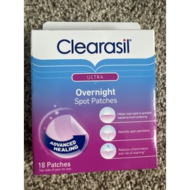 Clearasil Ultra Overnight Spot Patches 18-Count