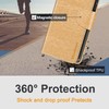 Shantime Leather Wallet Case Compatible with AGM Glory Pro 5G,