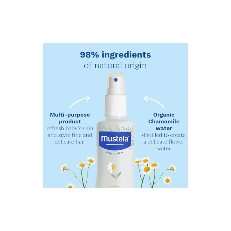 Mustela Agua Para Peinar Refrescante, 200ml