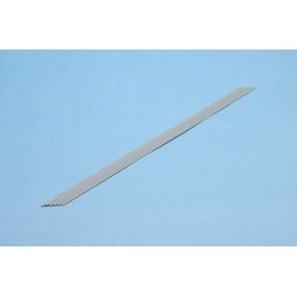 Plush = Materials [Gray] half round Rods 2.0 mm (6 Pieces)