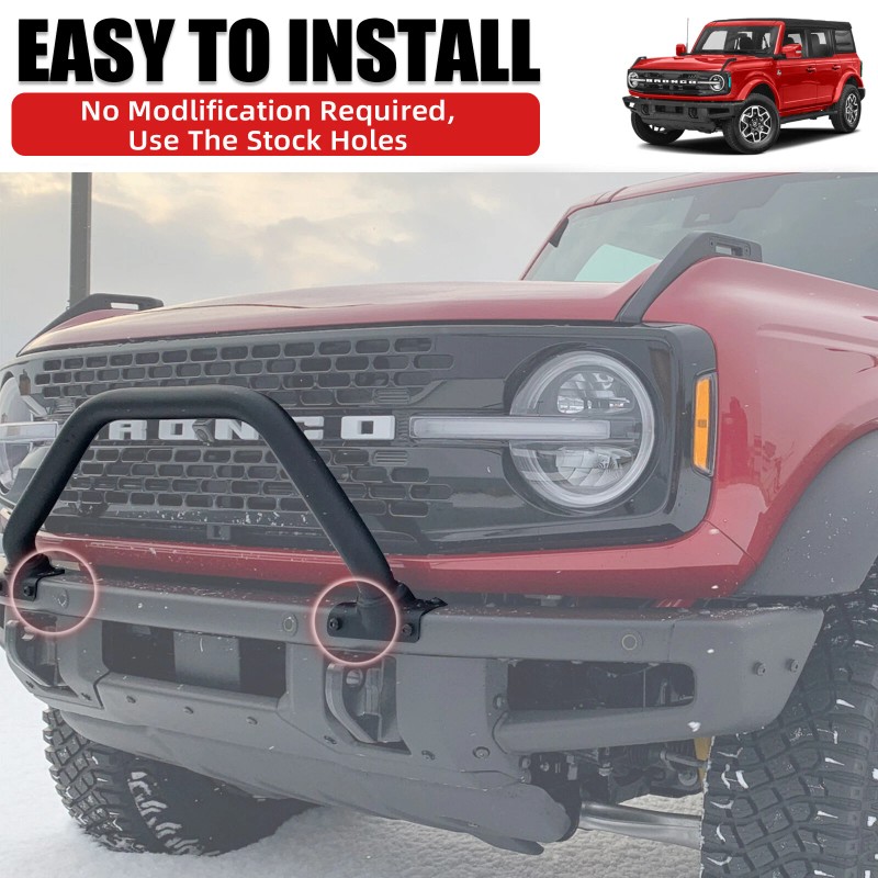 VEHITO Front Bumper Bull Bar Guard Off Road Grill Guard