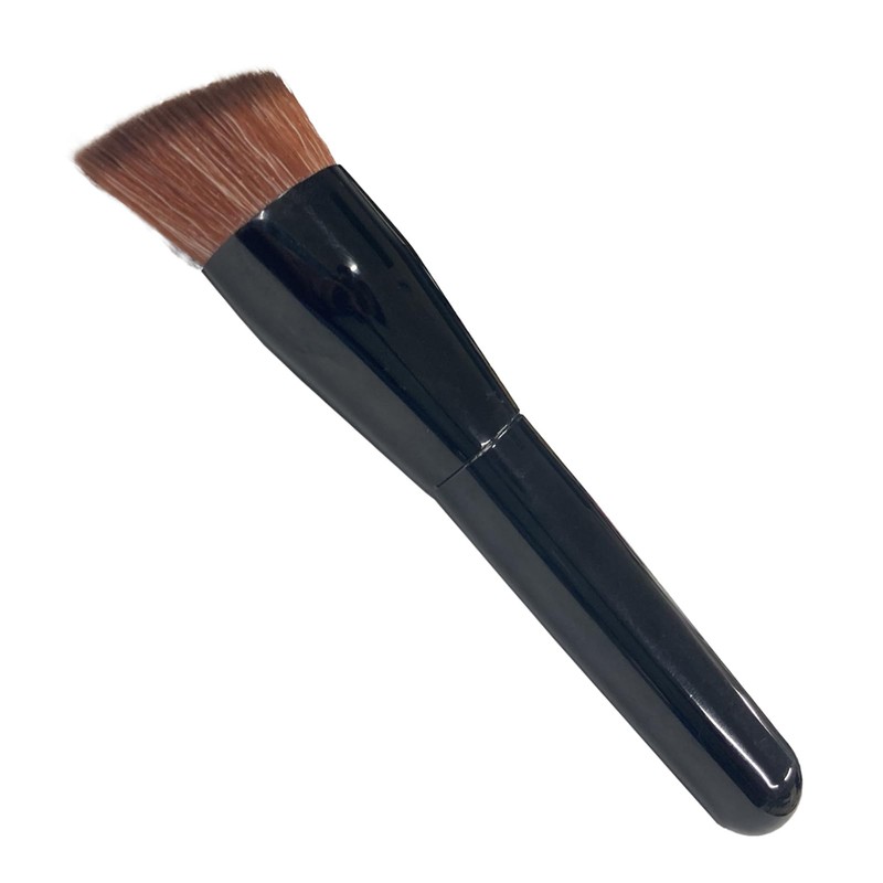 Shimada Seishindo LQ-04 Makeup Brush, Foundation Brush, Large, Angled Flat