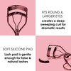 JAPONESQUE Lash Curler Gunmetal, Keeps Lashes Curled for 8 Hours,