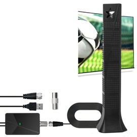 Peakloong Versatile 1500 Miles 35DBI TV Antenna for Indoor/Outdoor/Car Usage, Supports All Old TV Digital Reception with Nd Amplifier