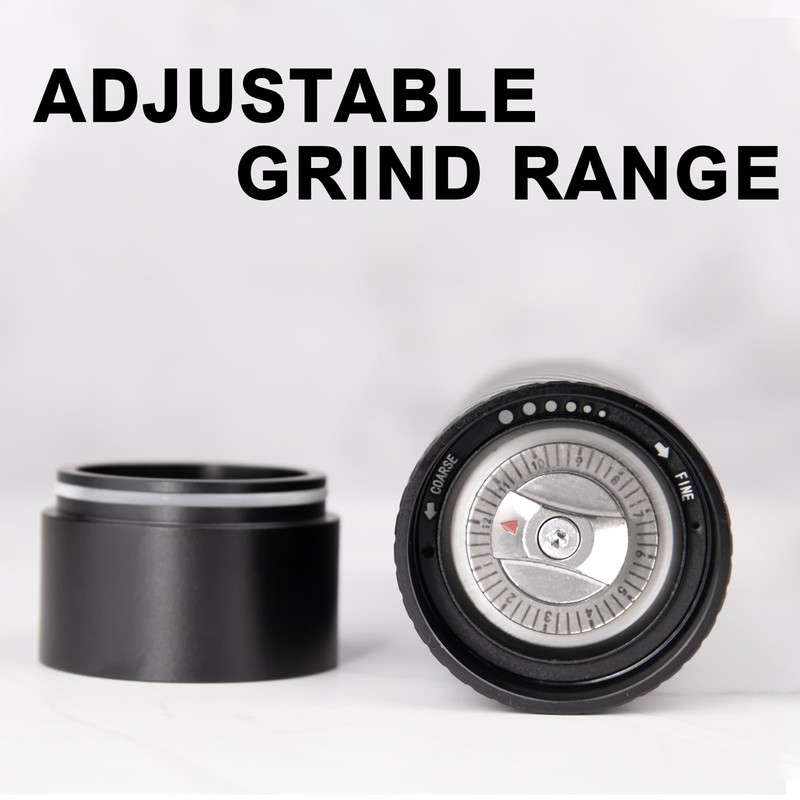 Pepper Grinder, Homnoble Professional Grade Pepper Grinder, Heavy Duty Pepper