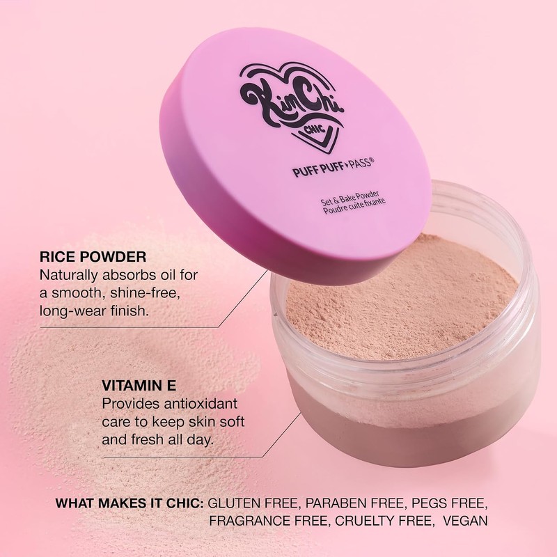 Kimchi Chic, Polvo Fijador Puff Puff Pass Set and Back,