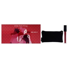 Diego Dalla Palma Red Lips Kit 3 Pc 0.3oz Push Up Gloss - 51, 0.04oz Makeupstudio Stay On Me Lip Liner - 46 Pouch