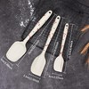 Lyveit Silicone Spatula Set, 600°F Heat Resistant Spatula for Baking,