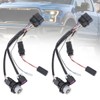 2PCS Projector Headlight Conversion Adapter Wiring Harness Converter Harness Compatible