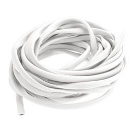 INFINAUTO Universal Car Door Edge Guards, Exterior 19.69ft U-Shaped Door Scratch Protection Guard PVC White, 1 Pc