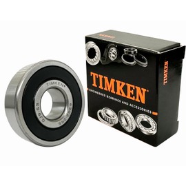 2PACK TIMKEN 6302-2RS Double Rubber Seal Bearings 15x42x13mm Pre-Lubricated and Stable Performance and Cost Effective Deep Groove Ball Bearings