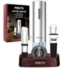 FEBOTE Electric Wine Opener Set, Rechargable Automatic Wine Bottle Corkscrew