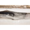 Clear Vinyl Zippered Storage Bags 12 x 15 x 4