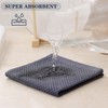 HYER KITCHEN 100% Cotton Waffle Weave Kitchen Dish Towels, Super