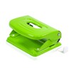 Idena 11533 Metal Hole Punch, Stop Rail with Format Display,