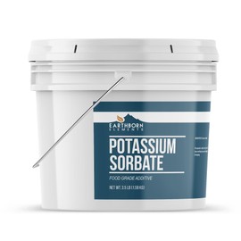Earthborn Elements Potassium Sorbate 1 Gallon, Additive & Preservative, Homebrewing & Winemaking (3.5 Pound)
