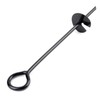Yesland 8 Pack 15 Inch Black Ground Anchor, Reusable Heavy