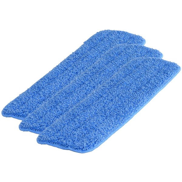 20 inch Microfiber Mop Wet Mop Pad Refills (3 Pack)