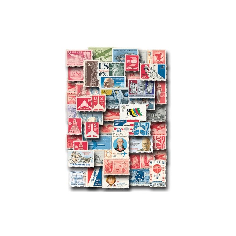 Generic Mystic's Mint US Airmail Starter Collection, Varied