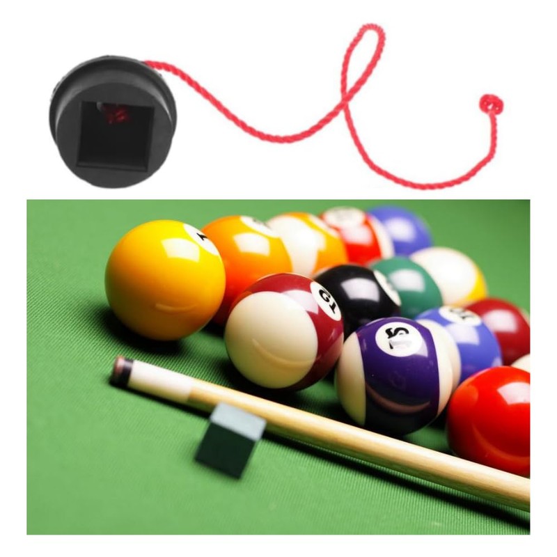 GYWHOOFT 4 Pcs Billiard Pool Chalk Holder, Pool Chalk Holders
