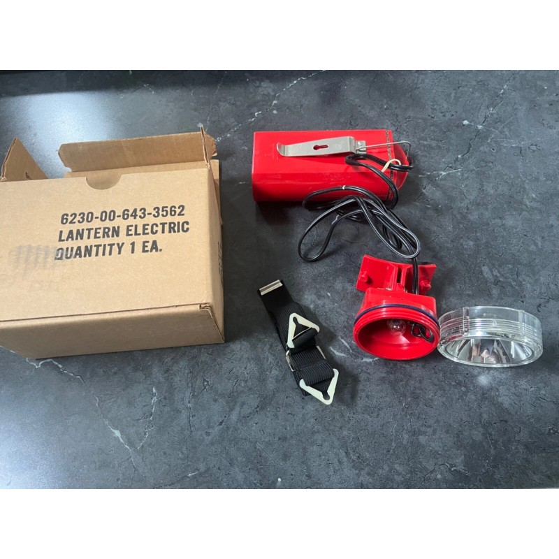 Hartford ELECTRIC LANTERN UNISEX HEADLAMP MINER MILITARY 6230-00-643-35