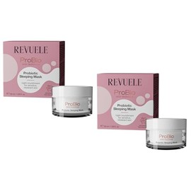 REVUELE PROBIO SKIN BALANCE PROBIOTIC SLEEPING FACE MASK Gesicht Maske 2er Pack. 2x50ML