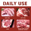 Rib Membrane Remover Stainless Steel Tool Kit, Ergonomic Handle for