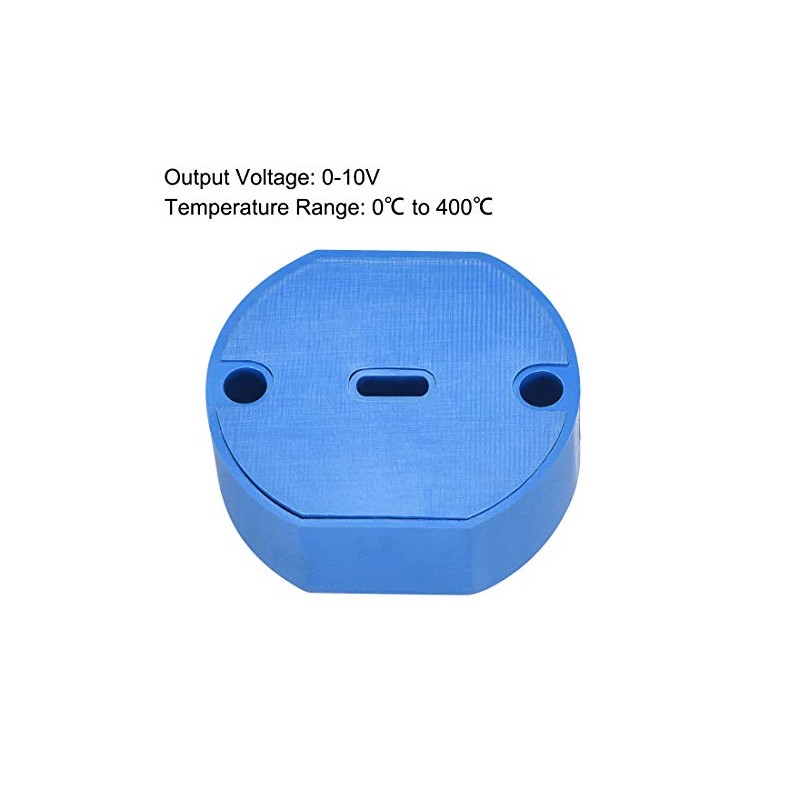 sourcing map PT100 Temperature Sensor Transmitter 24 V DC 0-10