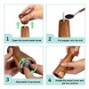 Wooden Pepper Grinder,Refillable Pepper Mill,Adjustable Pepper Shaker,Spices Mill,Ceramic Pepper Grinder