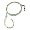 5' Shark Leader with Non Stainless Inline Circle Hook (20/0)