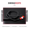 POENVFPO Golf Swing Training Aid, Elastic Cord, Rubber Golf Swing