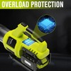 Leaf Blower Cordless 20V Powerful Electric Leaf Blower with 2x4.0Ah