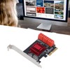 PCIe 3.0 X4 to SATA 3 Adapter Card High Speed
