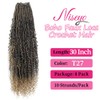 Faux Locs with Curly Ends Soft Goddess Locs Crochet Hair